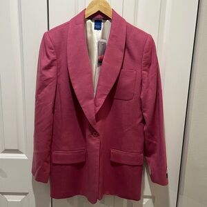 100% Cashmere Blazer Jacket Pink Austin Reed New with Tags Women’s Size 12